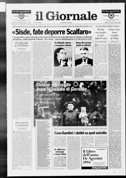 Il giornale : quotidiano del mattino